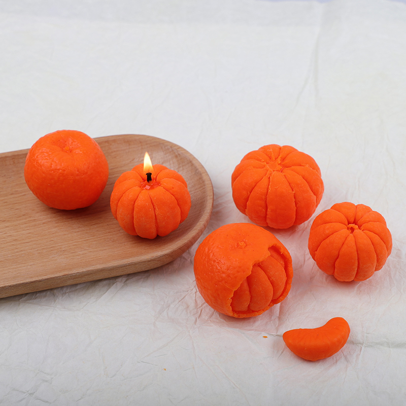 Soap Making Book For Beginners - Molde de vela naranja 3D, moldes